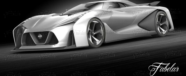 Nissan 2020 concept 3D Model