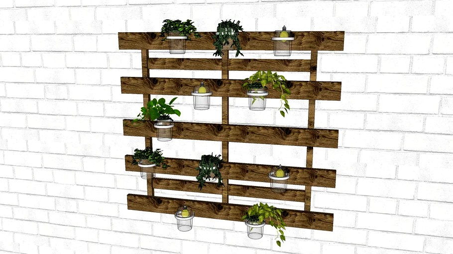 Trendy Wall Plant Decor, Decorative Pannel, Deco Plants, Decorative Geometric Hanging Planter