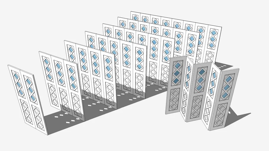 Volets-portes pliants paramétrables et animés #4