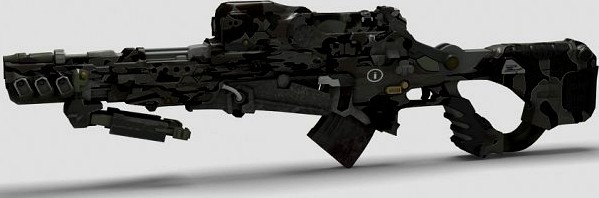 Sci Fi Gun 03 3D Model
