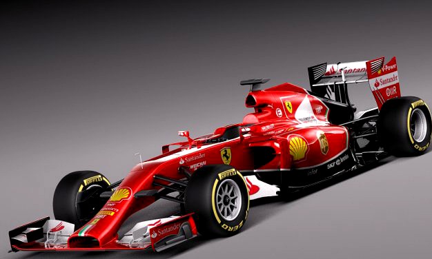 Formula 1 Ferrari 2014 F1 3D Model