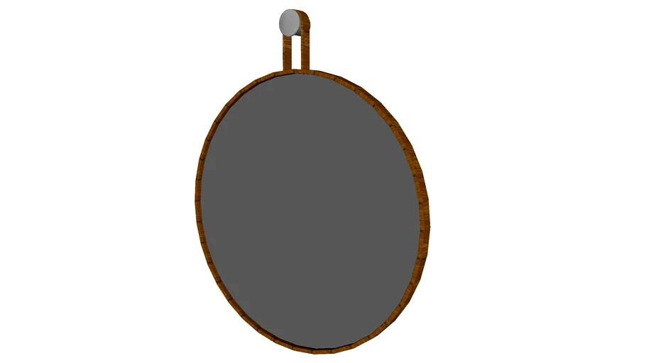 Foster 35in. Mirror in Teak by Modloft