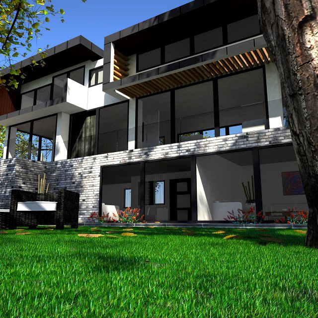 Luxurious house 3D Model