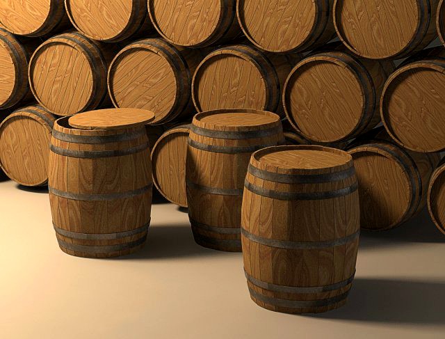 Barrel 3D Model
