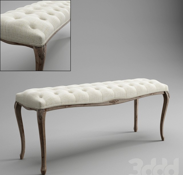 Classic style bench