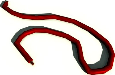 Red wire 3D Model