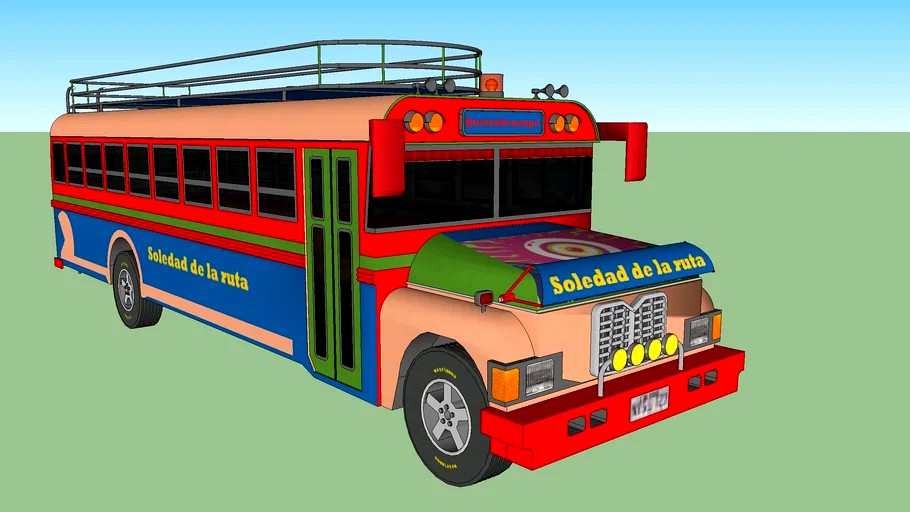 Bus de Guatemala (Chiken bus)