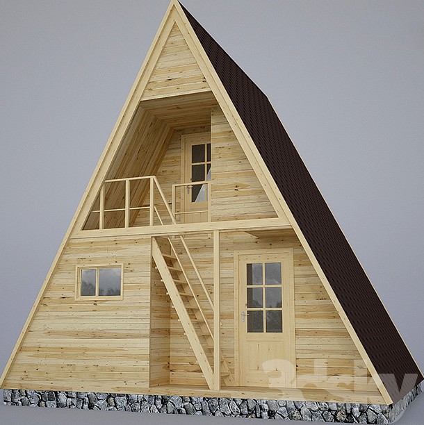 Finnish cottage type &amp;quot;Wigwam&amp;quot;