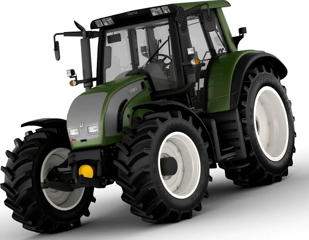 Valtra N142 tractor 3D Model