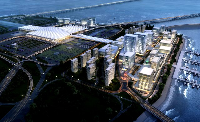 The frontier ports 3D Model