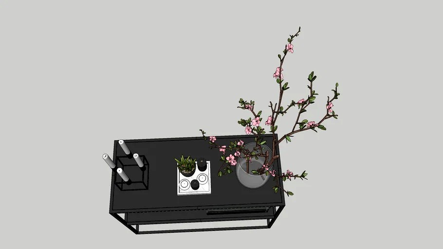 Sidetable metal