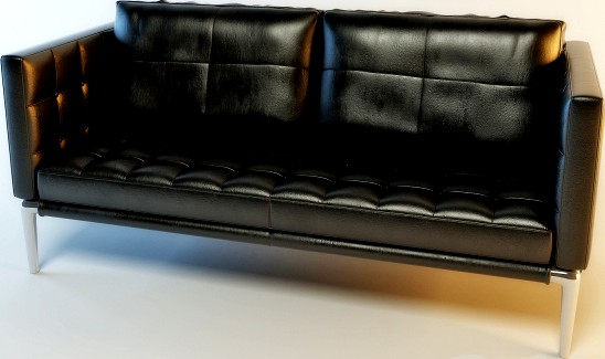 Кожанный диван