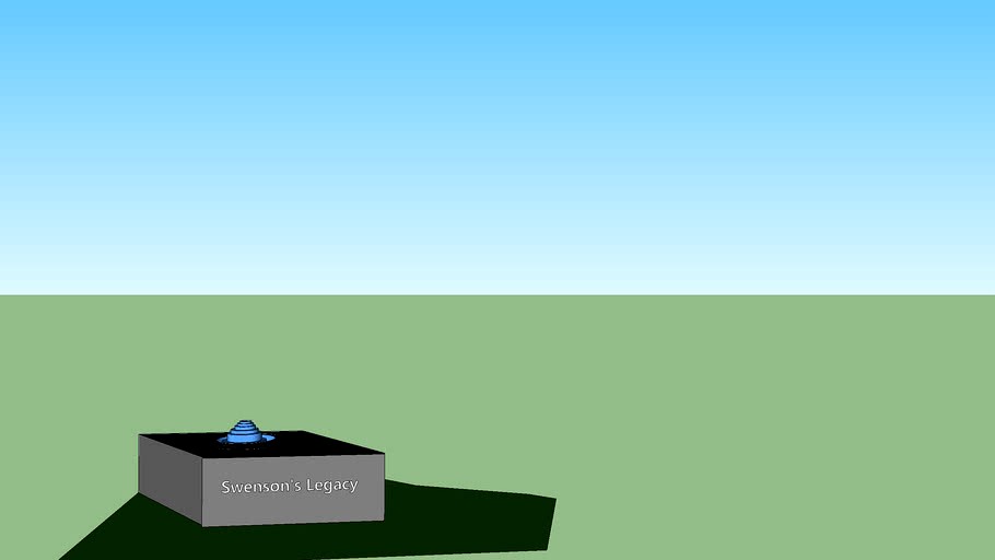 Swenson's Legacy Sign 3d model