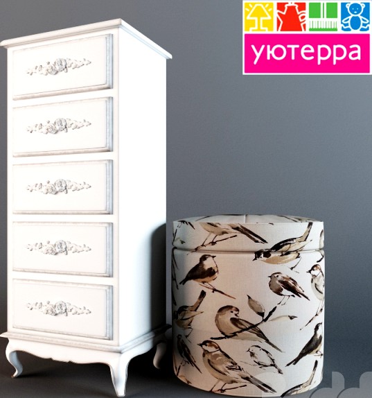 Комод и пуф Уютерра