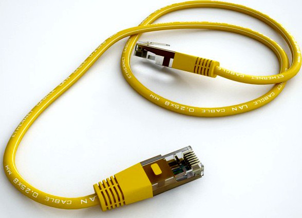 Ethernet Cable 3D Model