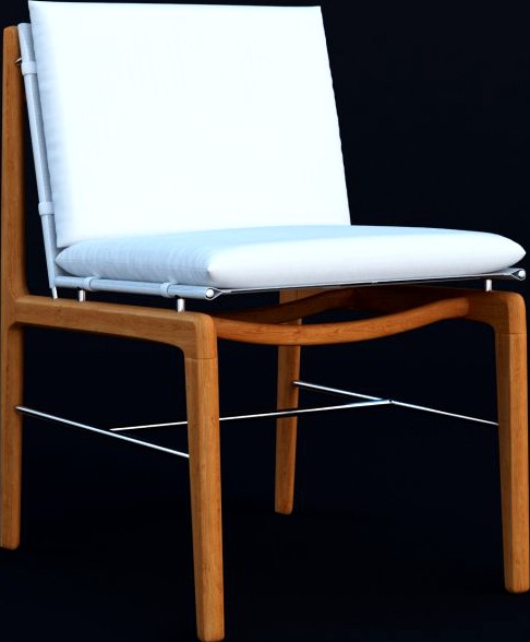 Finn Dinning Chair 3D Model