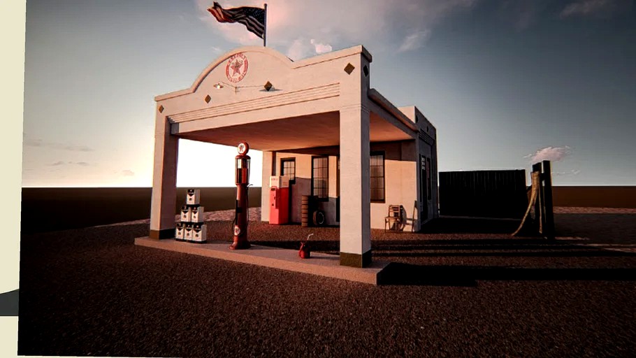 OLD GAS STATION