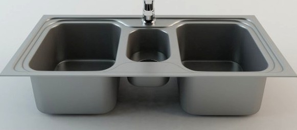 HMNLB JF Sink 3D Model