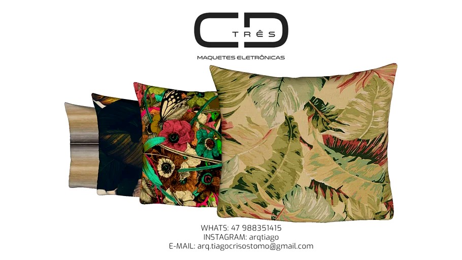 Almofadas Estampadas