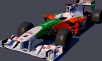 F1 Force India  C4D  obj  lwo  mtj 3D Model