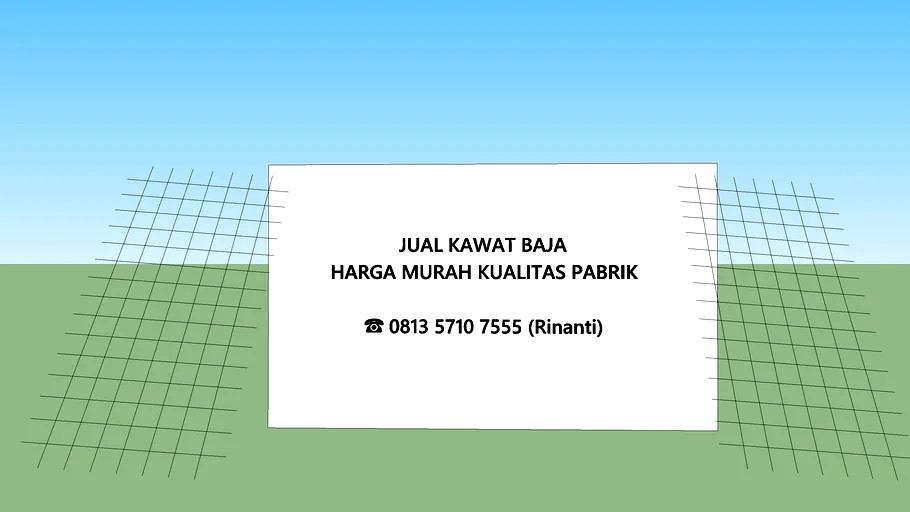 Supplier Jual Kawat Baja Langsung Pabrik 0813 5710 7555