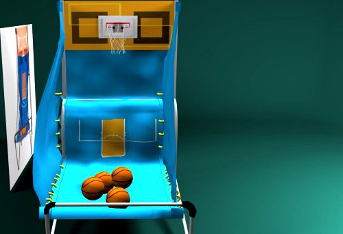 Download free Basketball Carnival game 3D Model