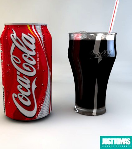 Cola can 3D Model