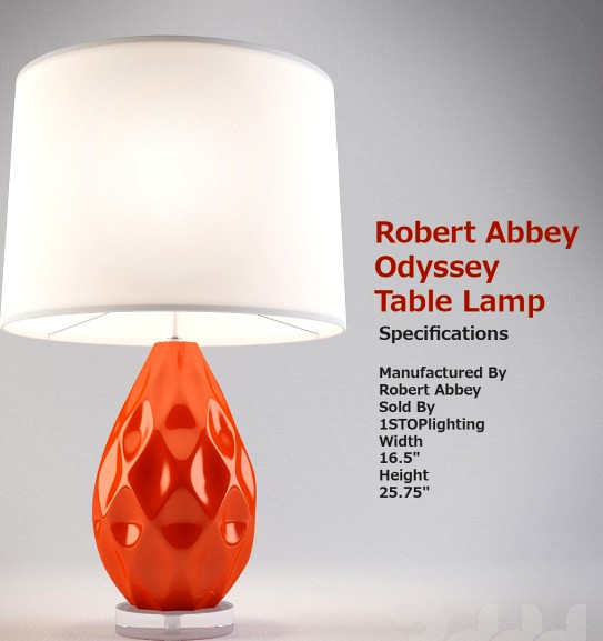 Robert Abbey Odyssey Table Lamp