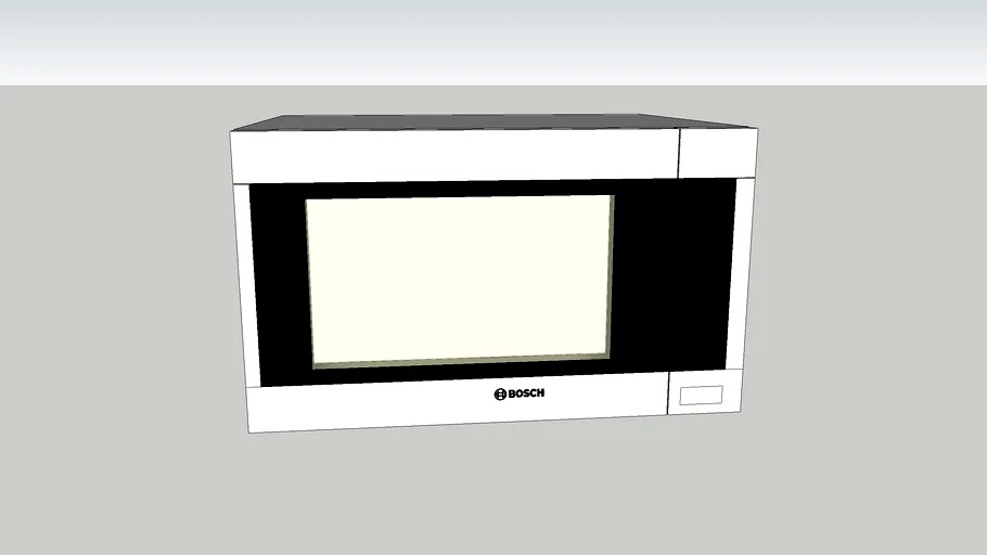 Integrated double microwave unit