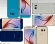 Samsung Galaxy S6 All Color Pack 3D Model