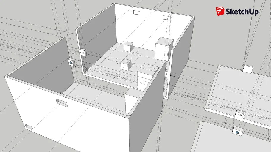Electronics Box for record player (SPLIT)