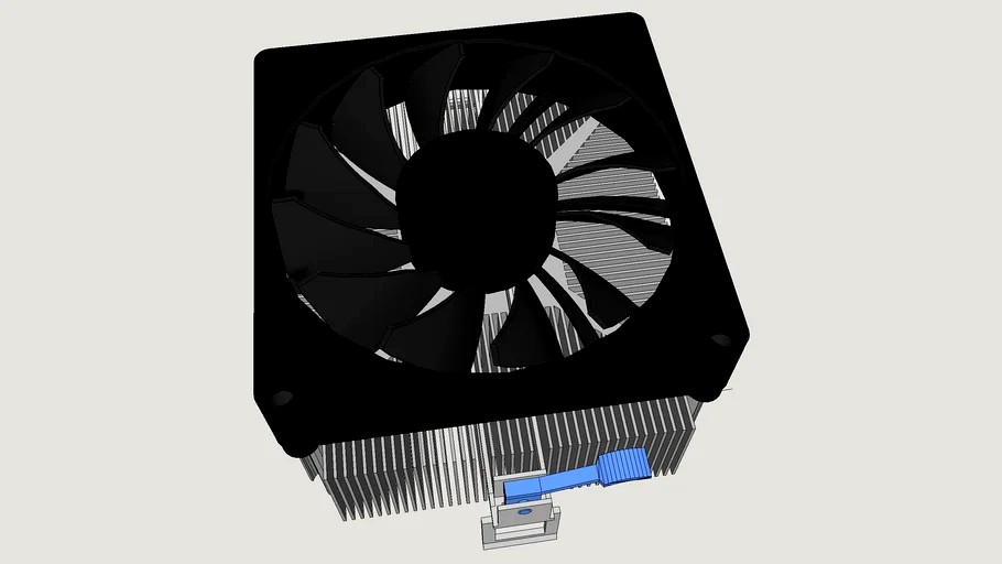 AMD Athlon 200GE stock cooler