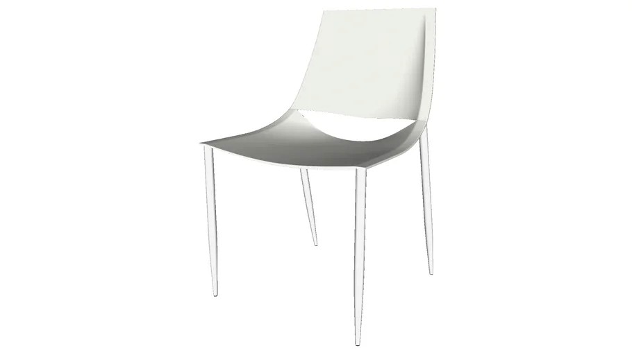 Sloane Dining Chair in Alpine Reclaimed Leather by Modloft