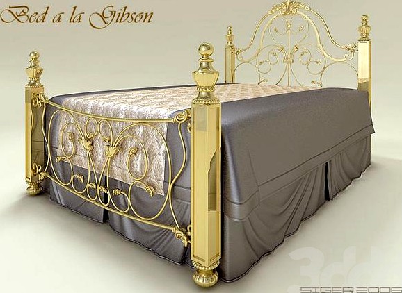 кровать Ded a la Gibson