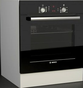 Oven Bosch HBG 43t460 3D Model