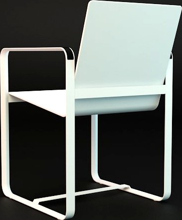 Neutra Armchair 3D Model