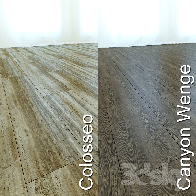 Collection floorboards 6 species