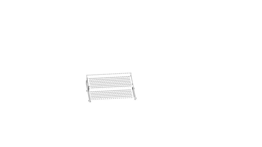 KOMPLEMENT pull-out shoes shelf 71x57.4x16.5 cm in white