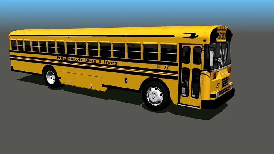 1992 Bluebird TC 2000 School Bus