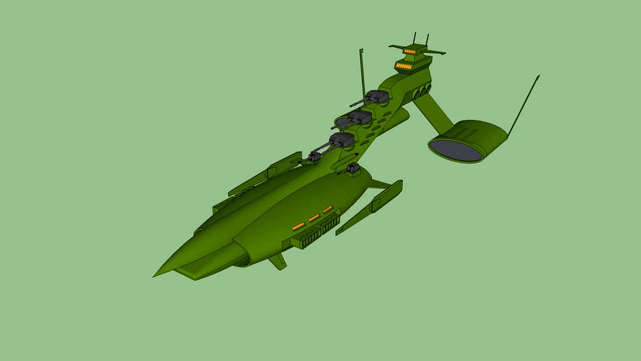 Musai kai class / ムサイ改級軽巡洋艦