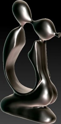 Lovers 3D Model