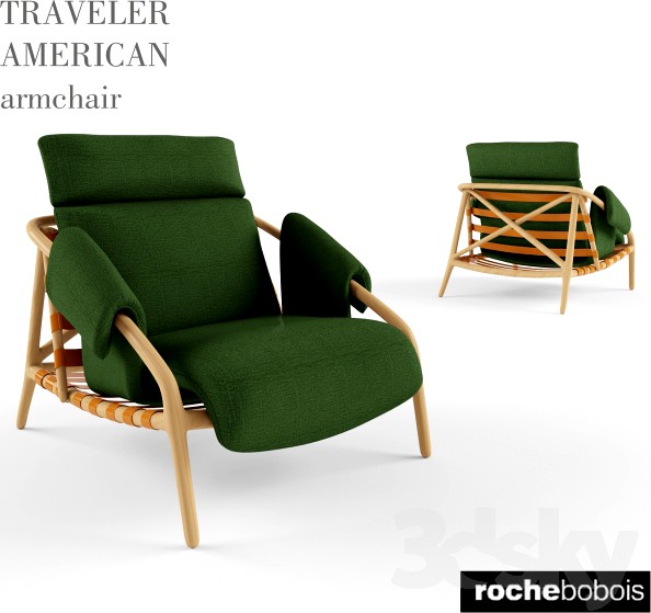 TRAVELER AMERICAN armchair