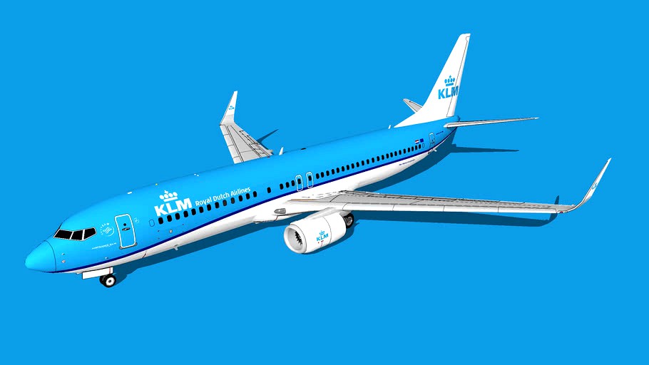 KLM Boeing 737-8K2(WL)