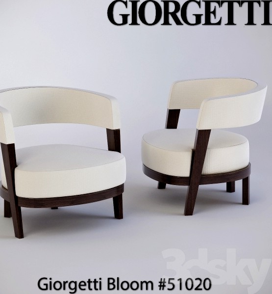 Giorgetti Bloom # 51020 Armchair