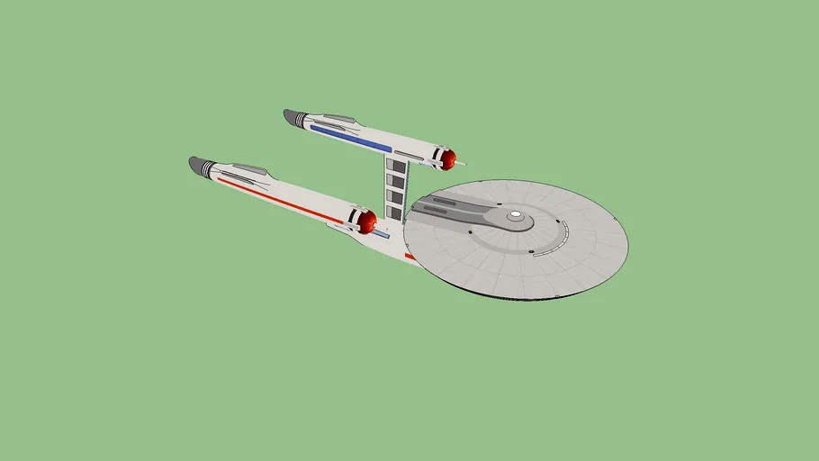 USS Enterprise NCC-1701 (2018 redesign)