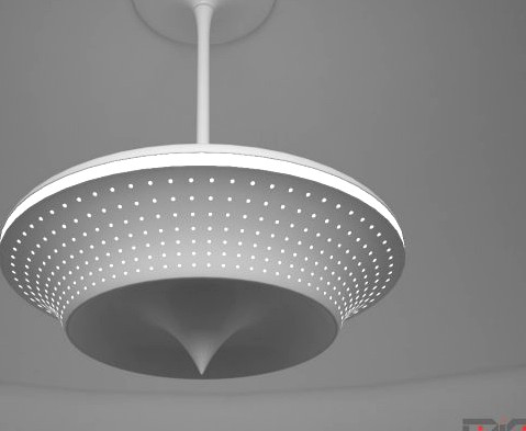 Ceiling Lamp UFO design 3D Model