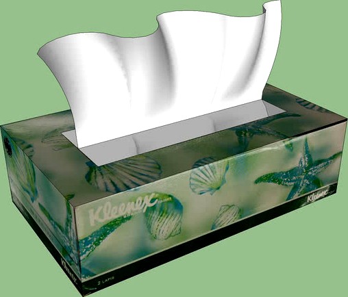 Kleenex Tissue Box