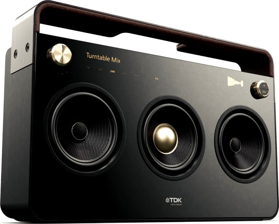 TDK 3 Speaker Boombox