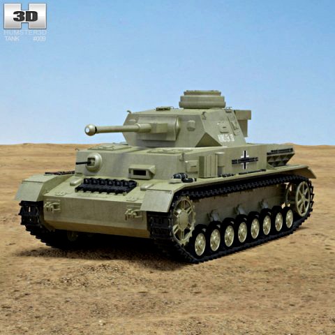 Panzer IV 3D Model