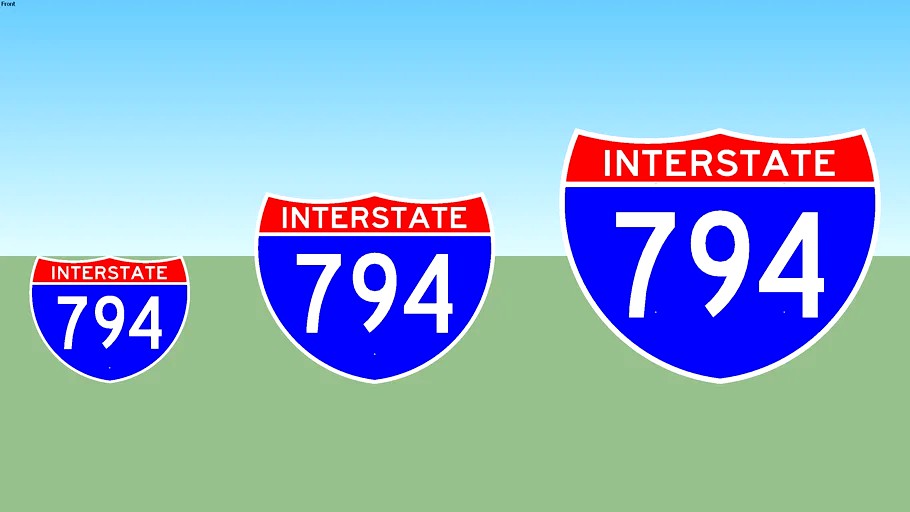 Interstate 794 Sign